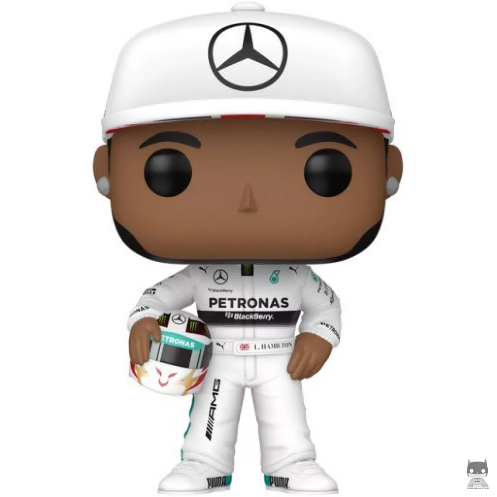 Figurine Funko POP Lewis Hamilton avec Casque (Mercedes-AMG Petronas) (Formula 1)