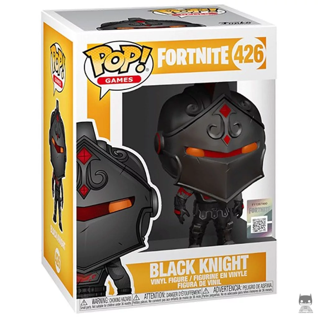 Figurine Funko POP Chevalier Noir avec boîte