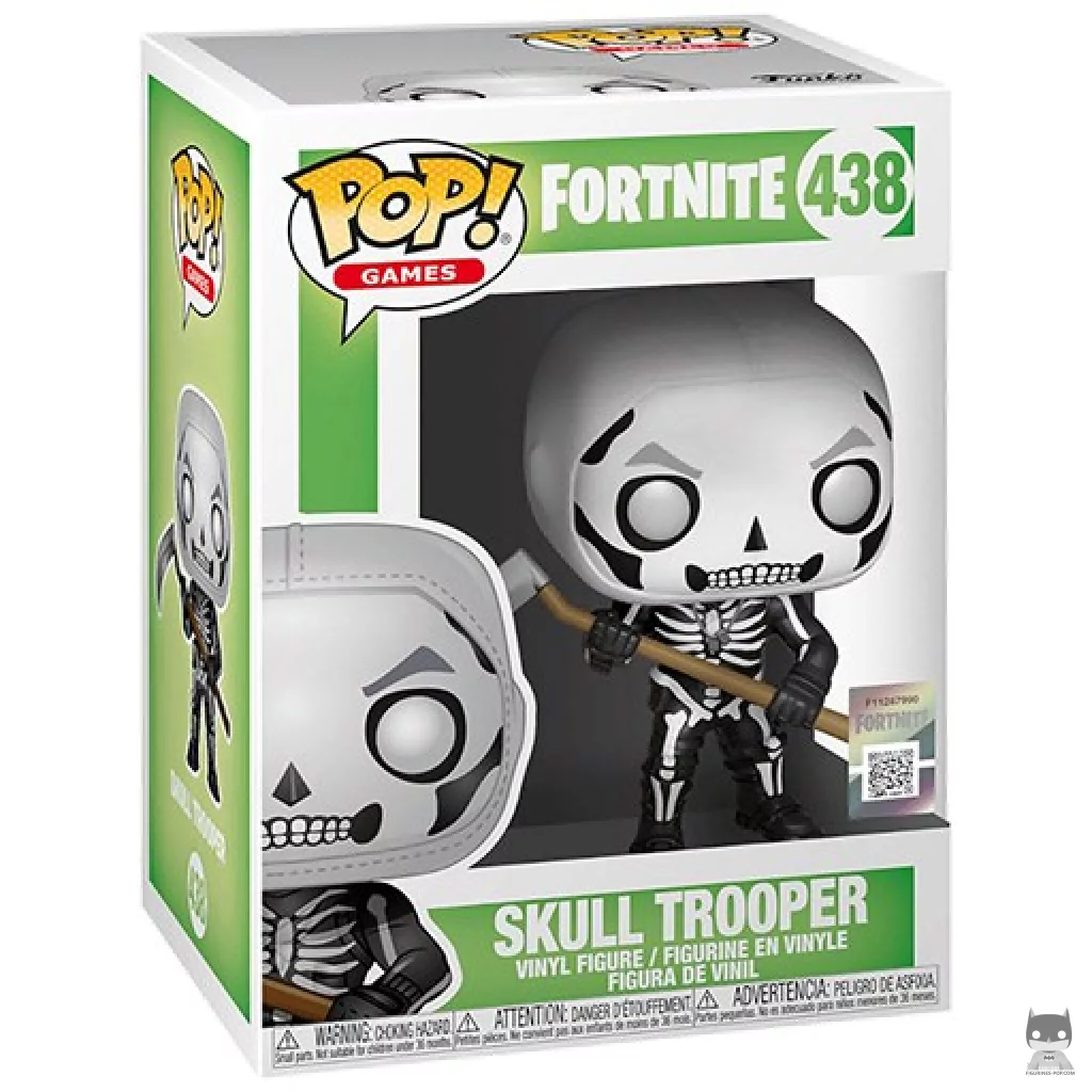 Figurine Funko POP Skull Trooper avec boîte
