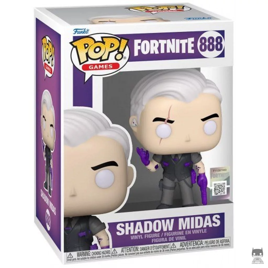 Figurine Funko POP Midas de l'Ombre avec boîte
