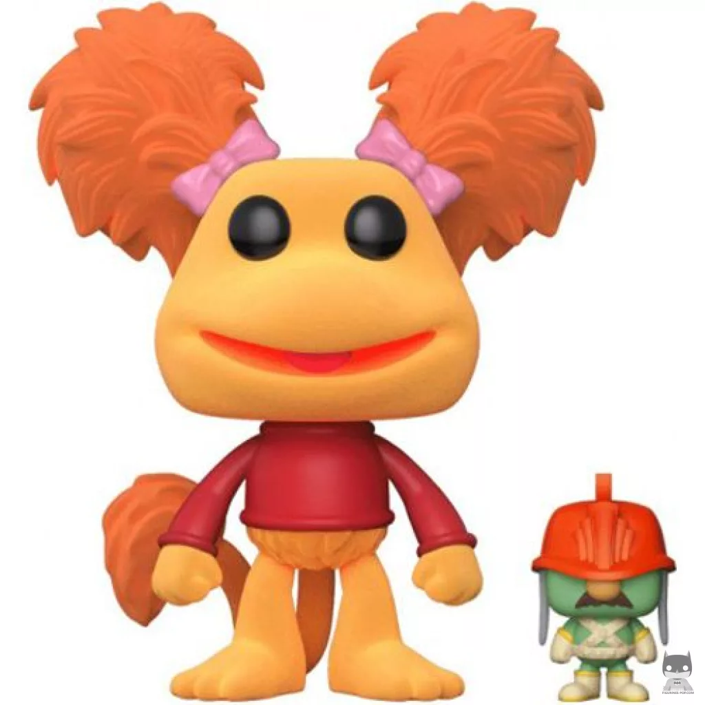 Figurine Funko POP Red (avec Doozer) (Flocked) (Fraggle Rock)