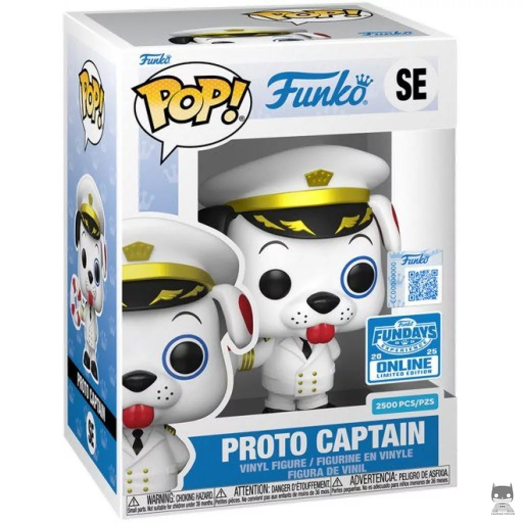 Figurine Funko POP Capitaine Proto avec boîte