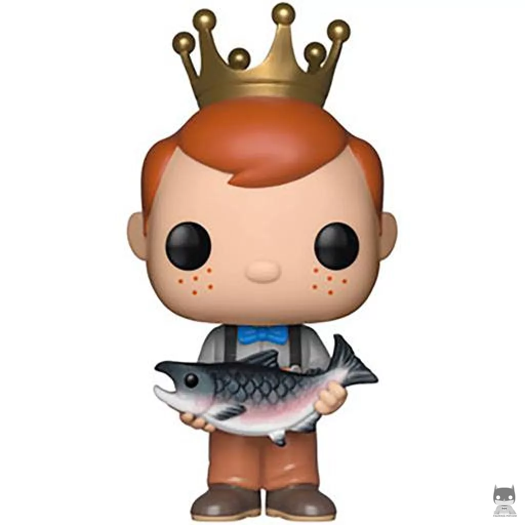 Figurine Funko POP Freddy Funko avec Poisson (Pantalon marron) (Freddy Funko)