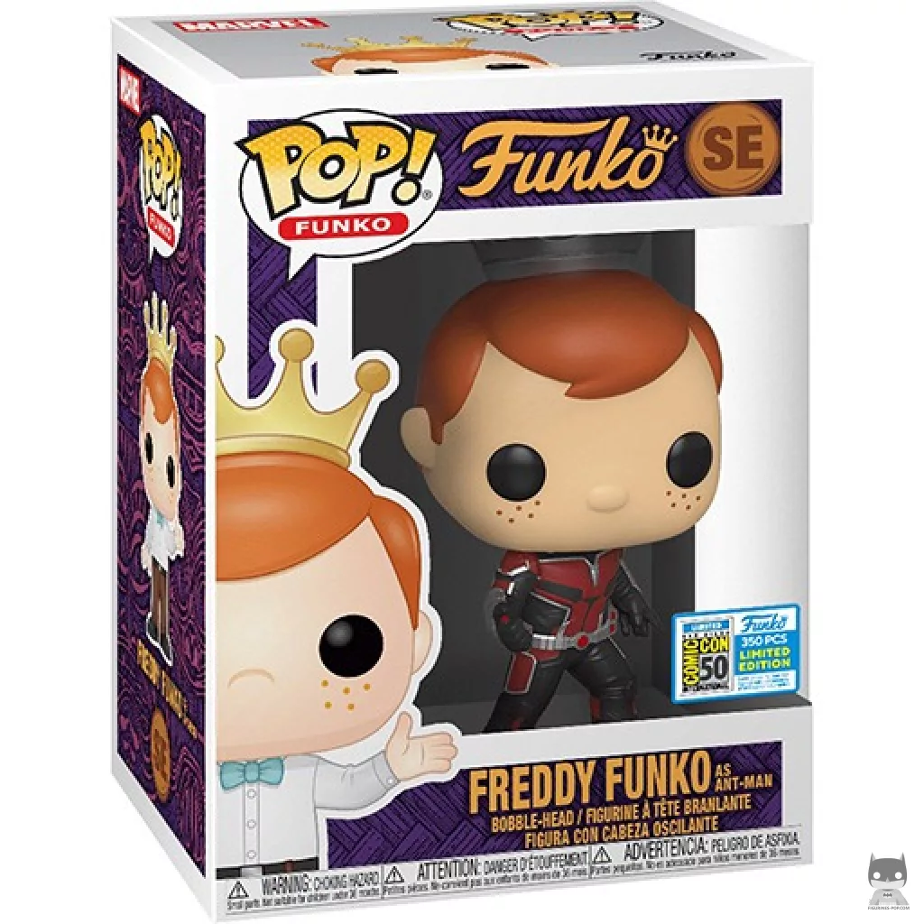 Figurine Funko POP Freddy Funko en Ant-Man avec boîte
