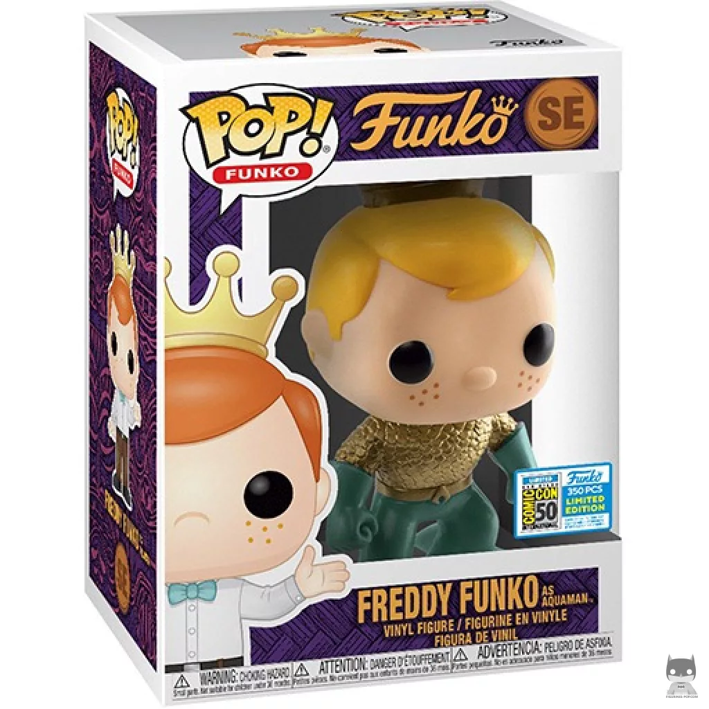 Figurine Funko POP Freddy Funko en Aquaman avec boîte