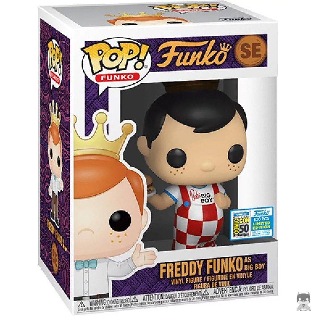 Figurine Funko POP Freddy Funko en Big Boy avec boîte