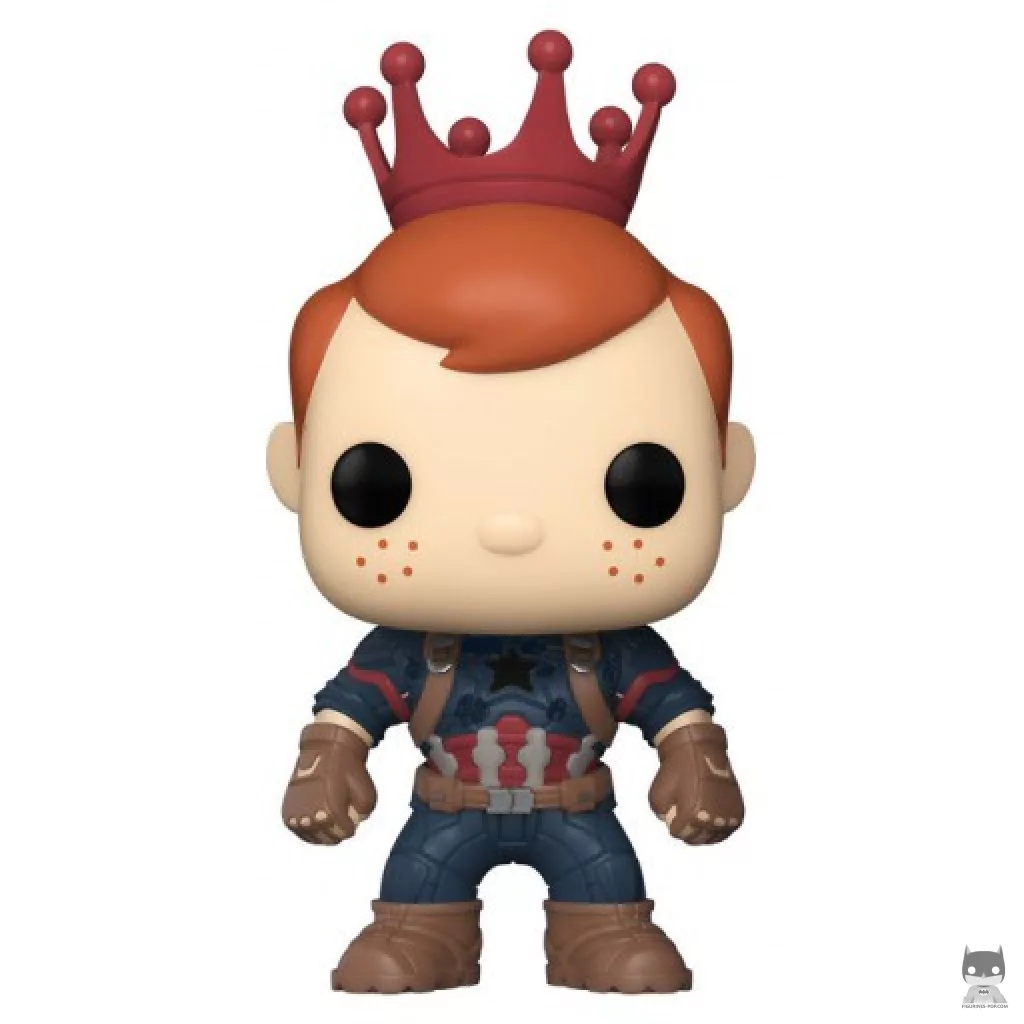 Figurine Funko POP Freddy Funko en Captain America (Freddy Funko)