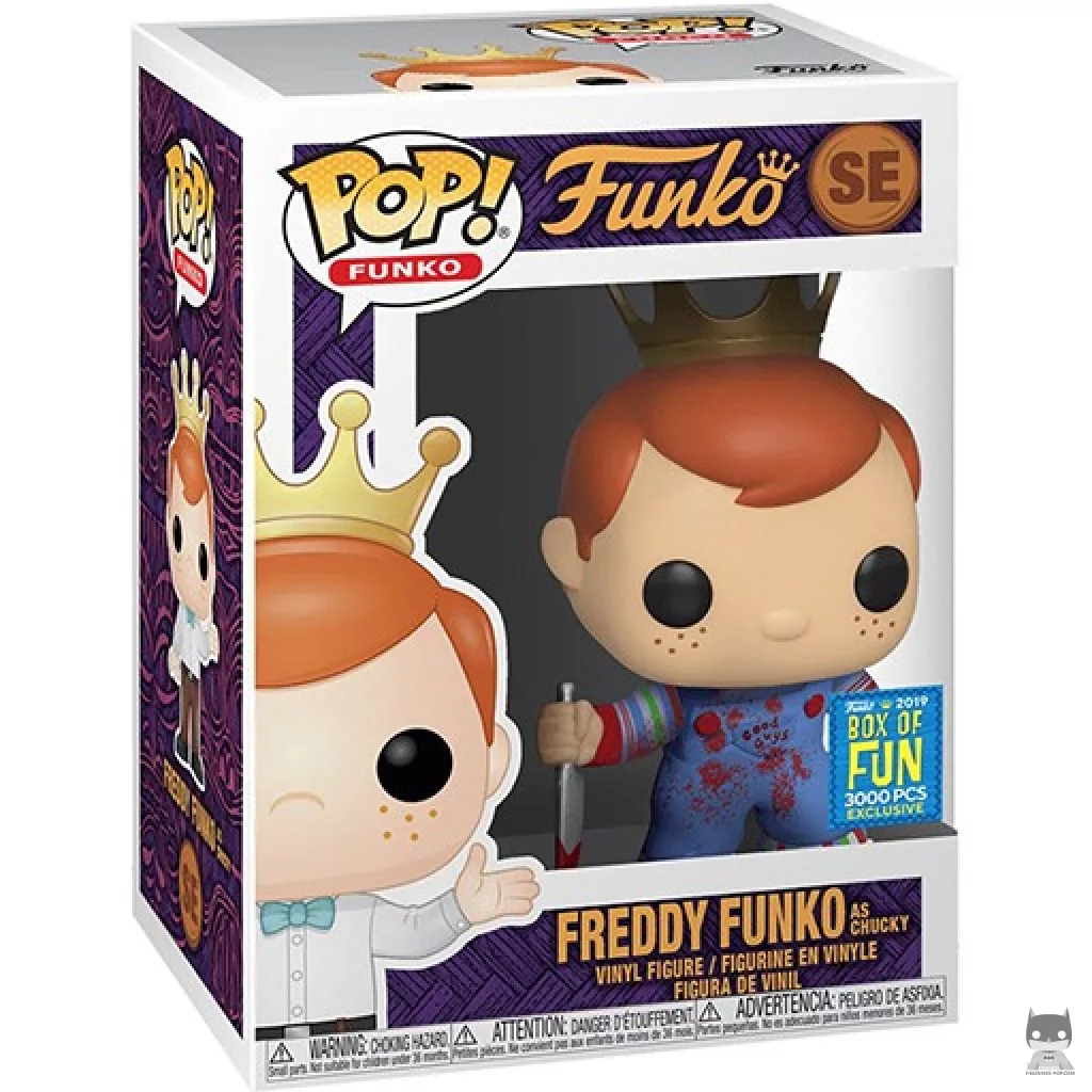 Figurine Funko POP Freddy Funko en Chucky avec boîte
