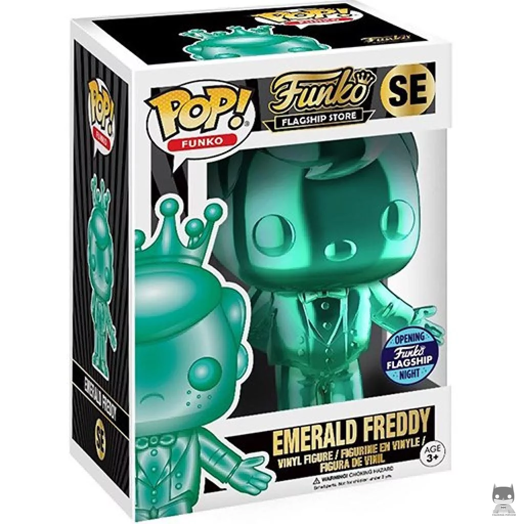 Figurine Funko POP Freddy Funko en Costume (Vert) avec boîte