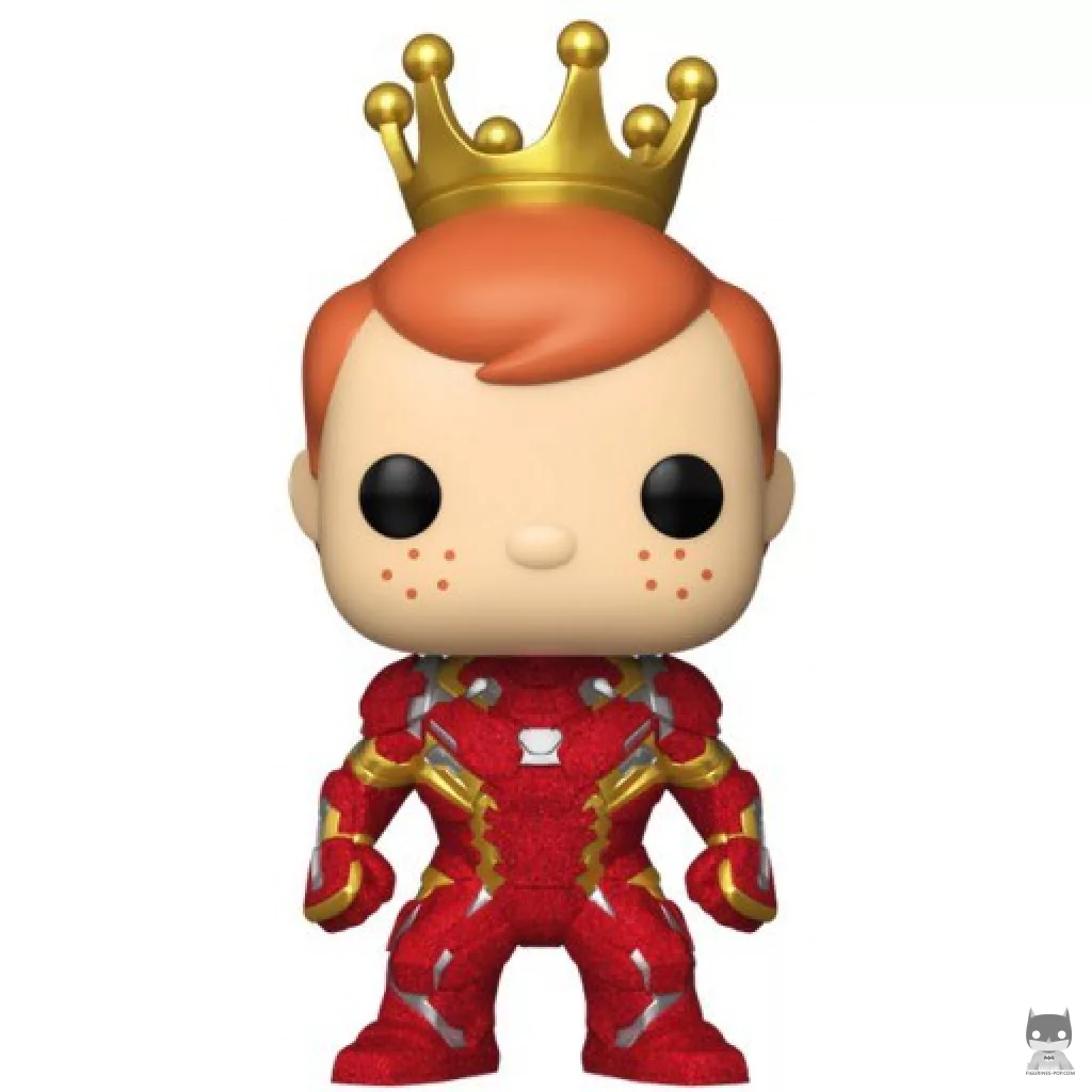 Figurine Funko POP Freddy Funko en Iron Man (Diamond Glitter) (Freddy Funko)