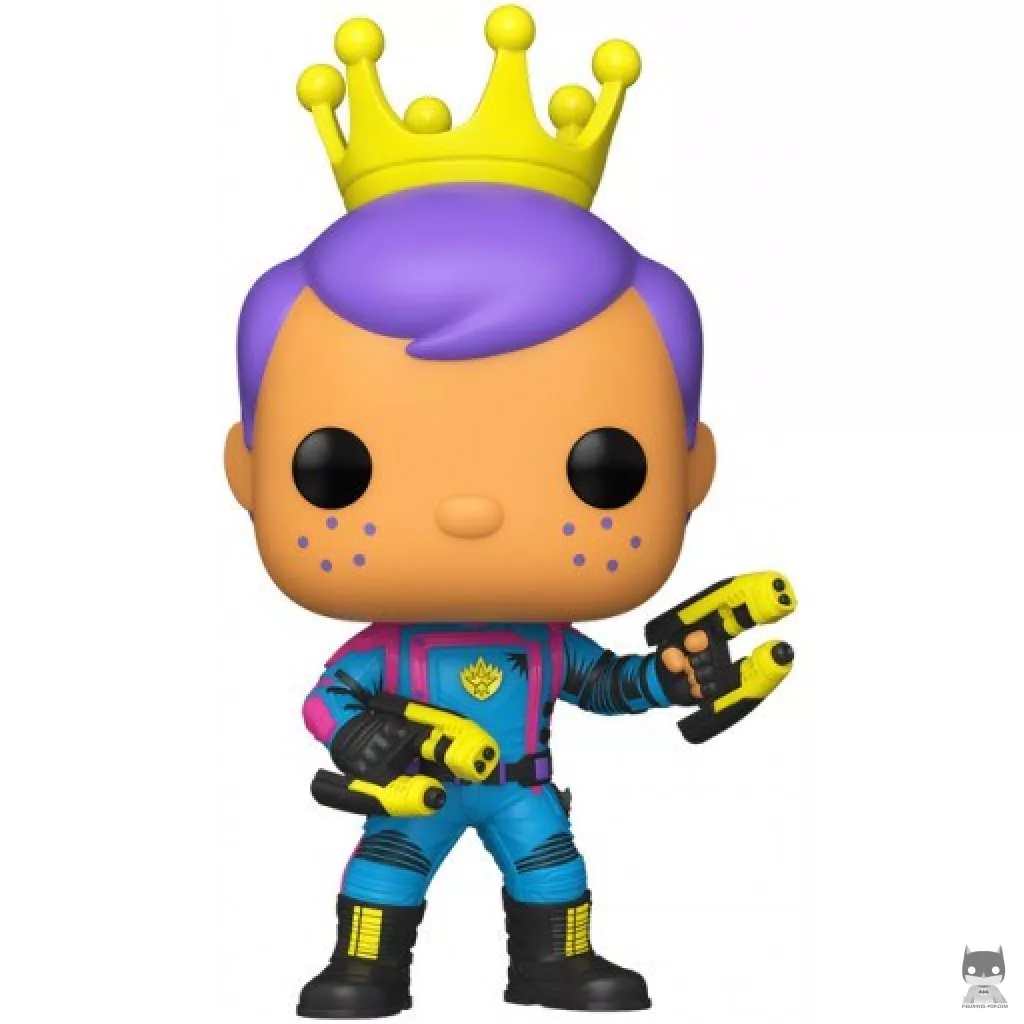 Figurine Funko POP Freddy Funko en Star-Lord (Black Light) (Freddy Funko)