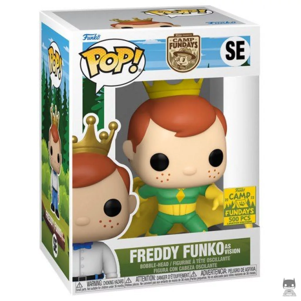Figurine Funko POP Freddy Funko en Vision avec boîte