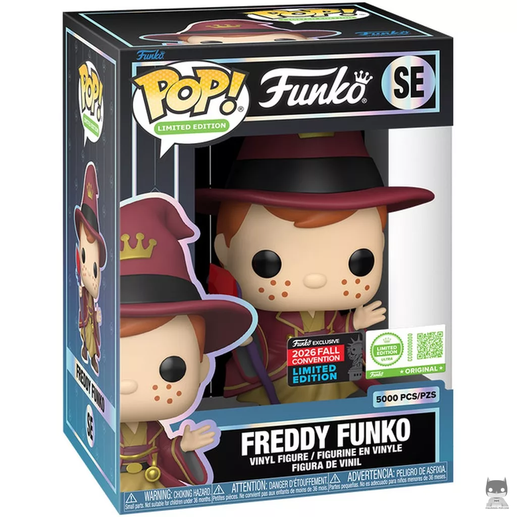 Figurine Funko POP Freddy Funko (Sorcier) avec boîte