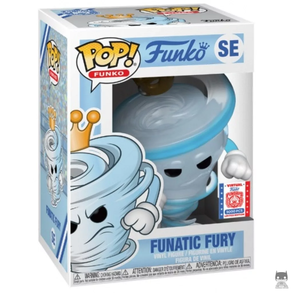 Figurine Funko POP Funatic Fury avec boîte