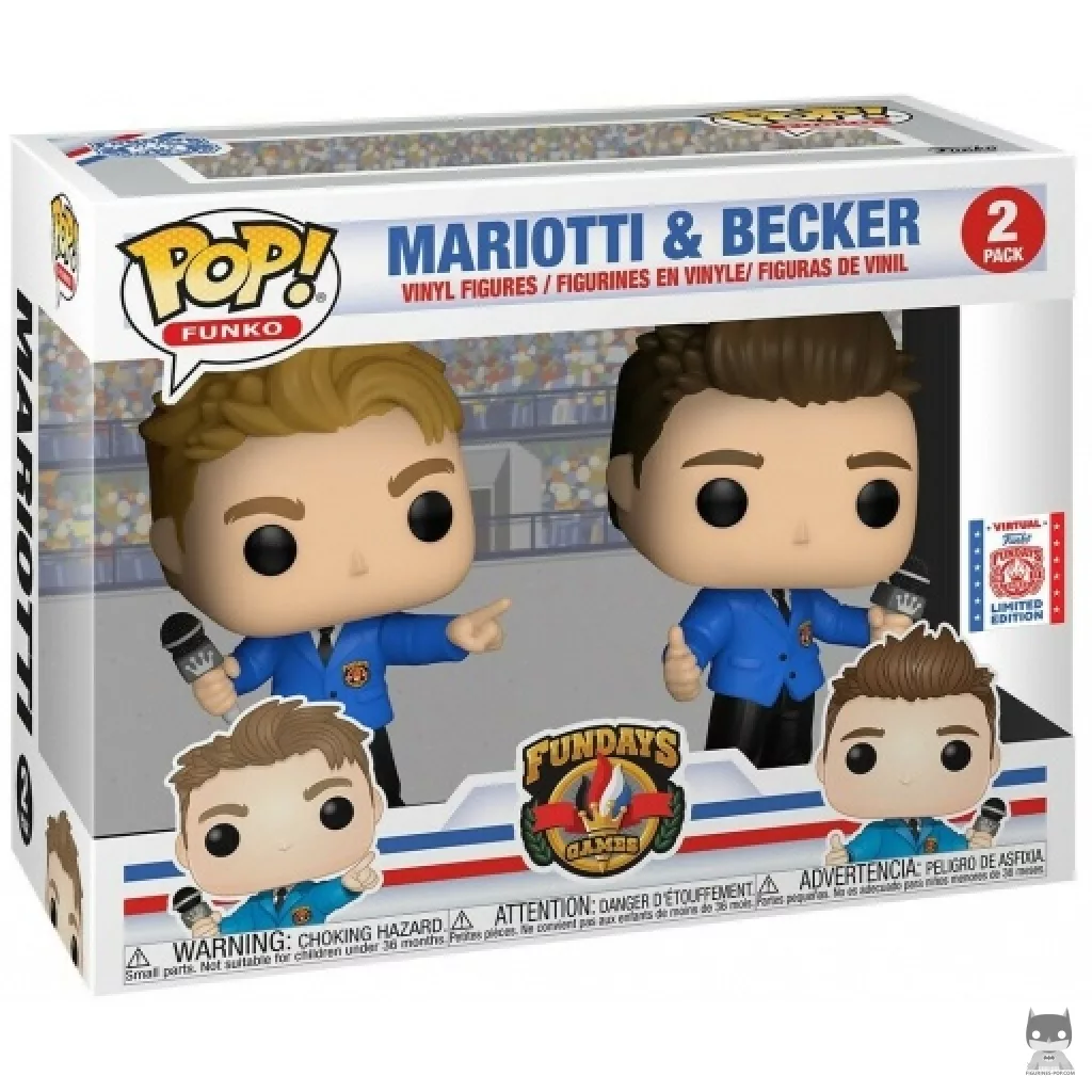 Figurine Funko POP Mariotti & Becker avec boîte