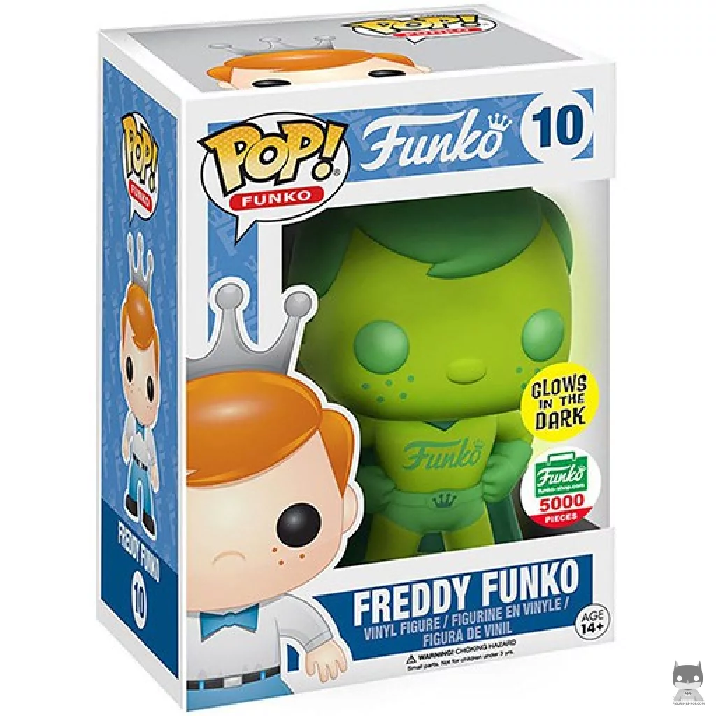 Figurine Funko POP Freddy Funko (Vert) avec boîte
