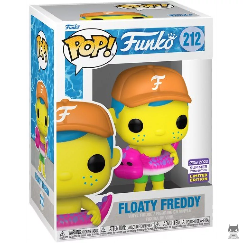 Figurine Funko POP Freddy Funko avec Bouée (Black Light) avec boîte