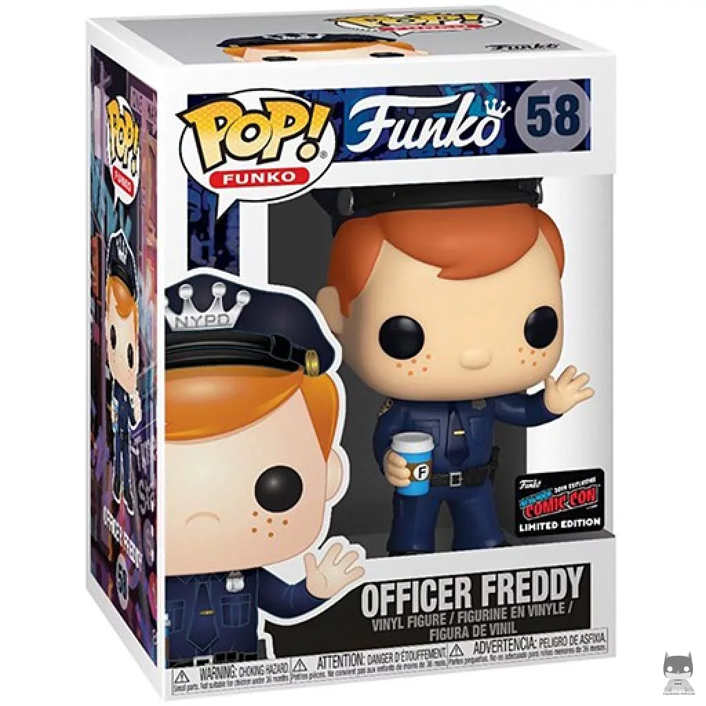 Figurine Funko POP Officier Freddy avec boîte