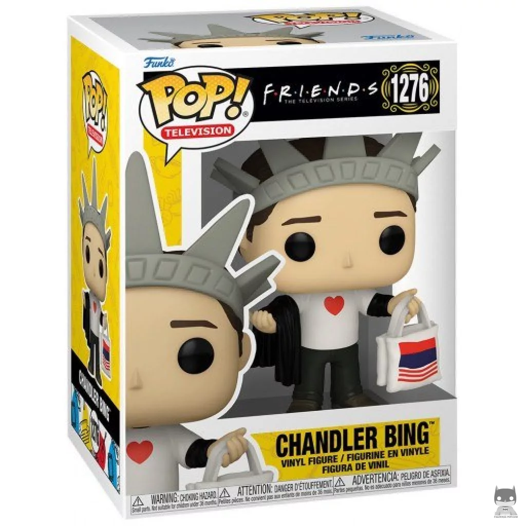 Figurine Funko POP Chandler Bing New York avec boîte