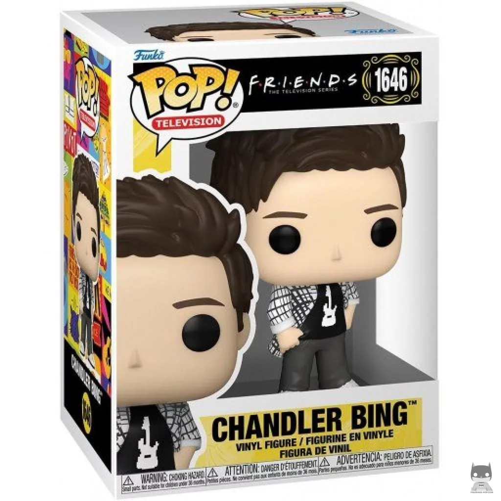 Figurine Funko POP Chandler Bing (College) avec boîte