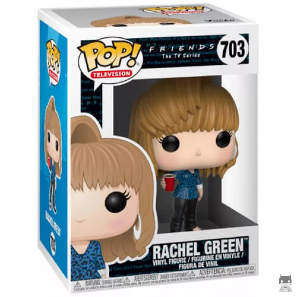 Figurine Funko POP Rachel Green (années 80) avec boîte