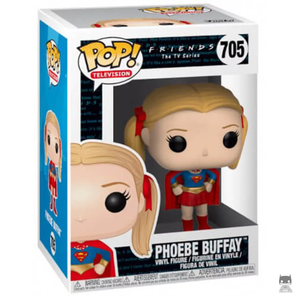 Figurine Funko POP Phoebe Buffay (Supergirl) avec boîte