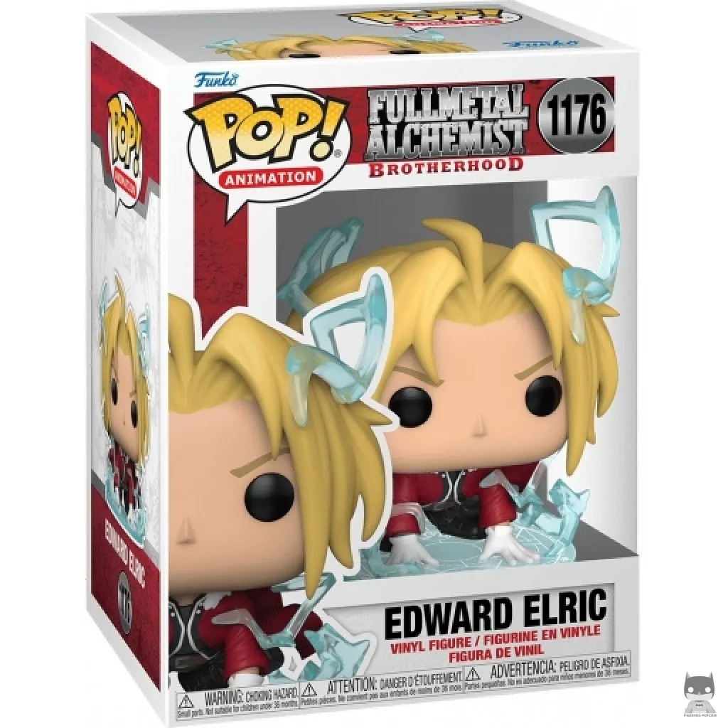 Figurine Funko POP Edward Elric avec boîte