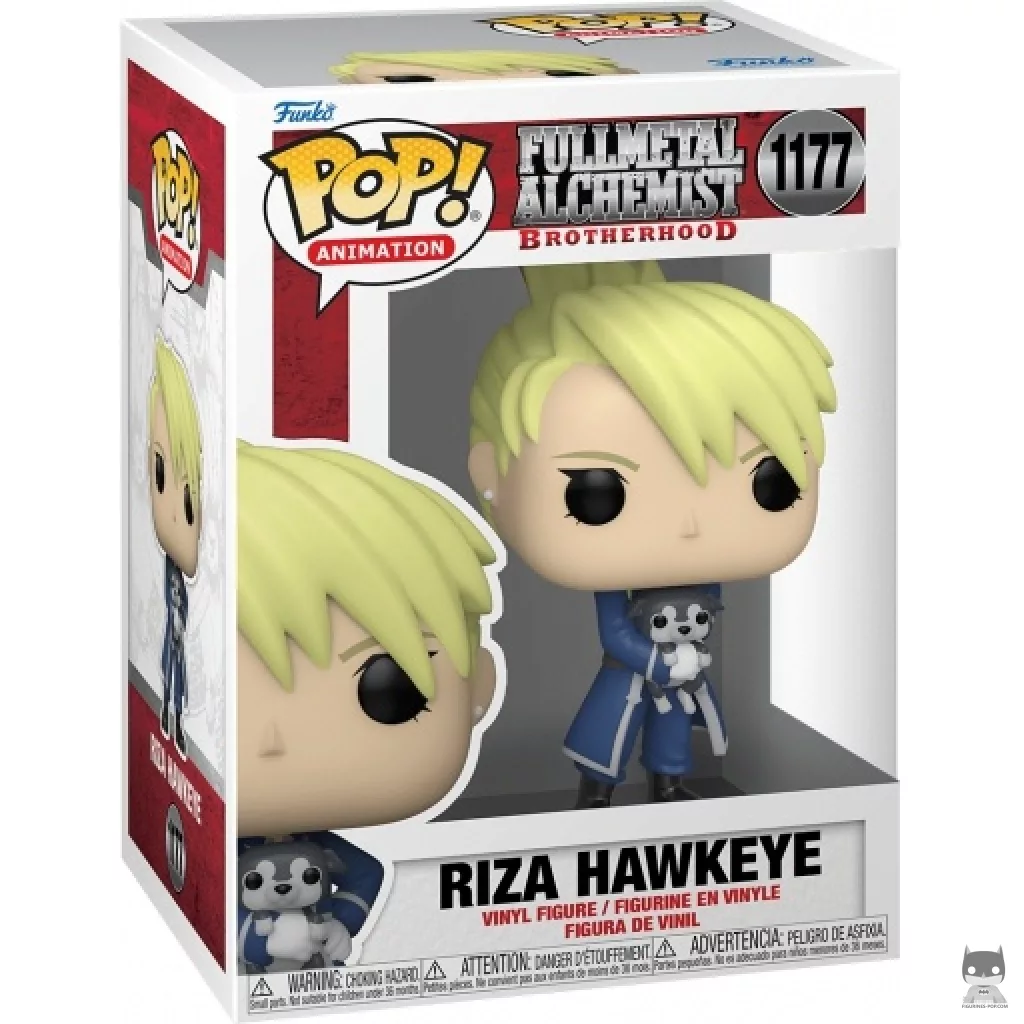 Figurine Funko POP Riza Hawkeye avec boîte