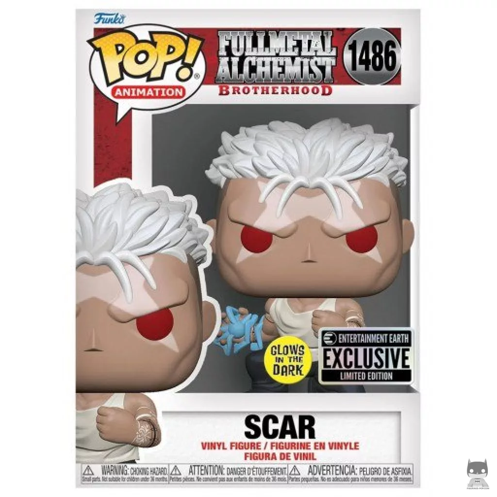Figurine Funko POP Scar (Glow in the Dark) avec boîte