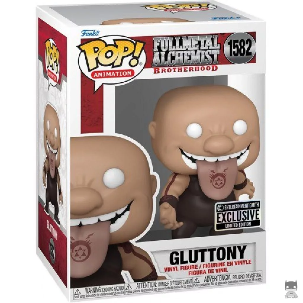 Figurine Funko POP Gluttony avec boîte