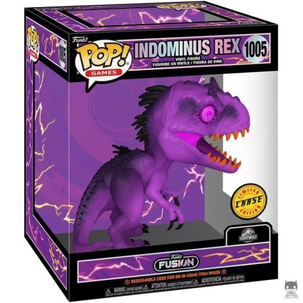 Figurine Funko POP Indominus Rex (Chase & SuperSized) avec boîte