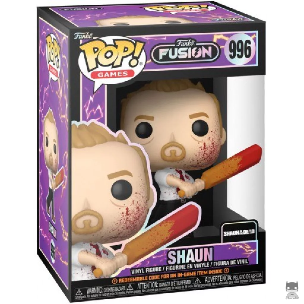 Figurine Funko POP Shaun (Ensanglanté) avec boîte