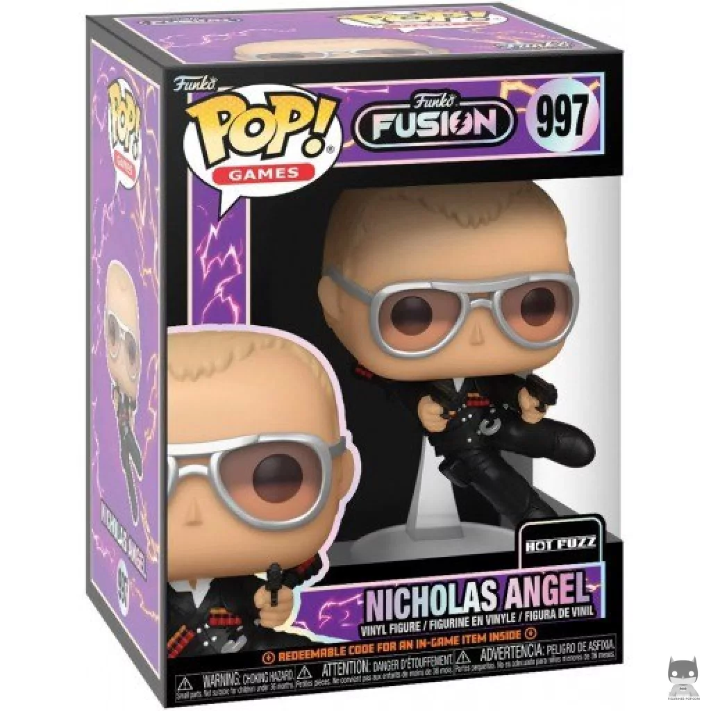 Figurine Funko POP Nicholas Angel avec boîte