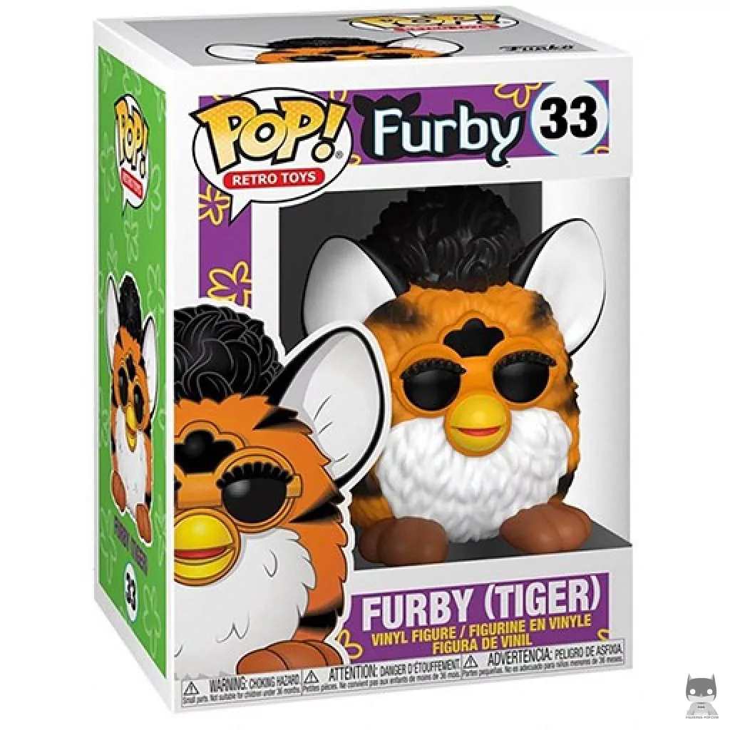 Figurine Funko POP Furby (Tigre) avec boîte