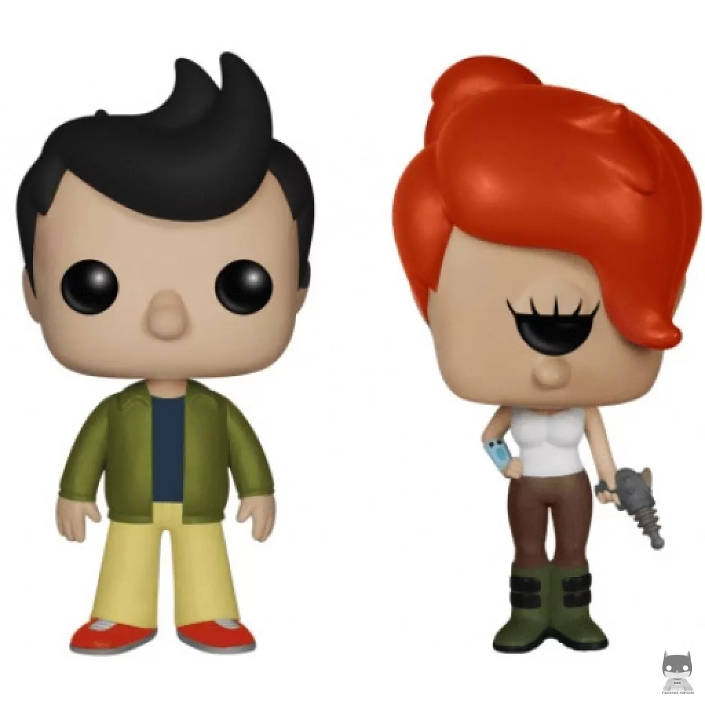 Figurine Funko POP Fry & Leela (Univers Alternatif) (Futurama)