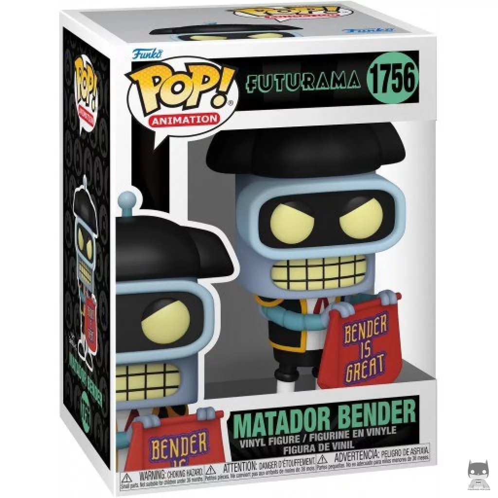 Figurine Funko POP Bender Matador avec boîte