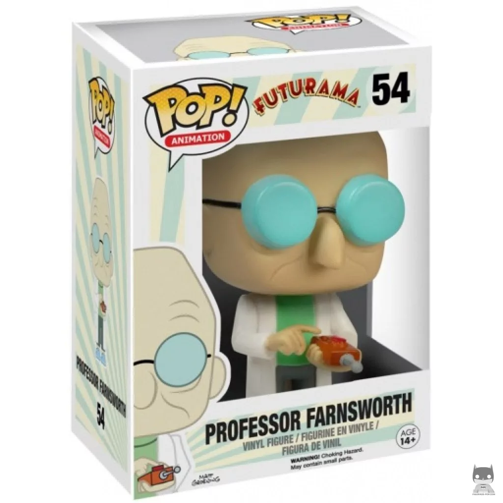 Figurine Funko POP Professeur Farnsworth avec boîte
