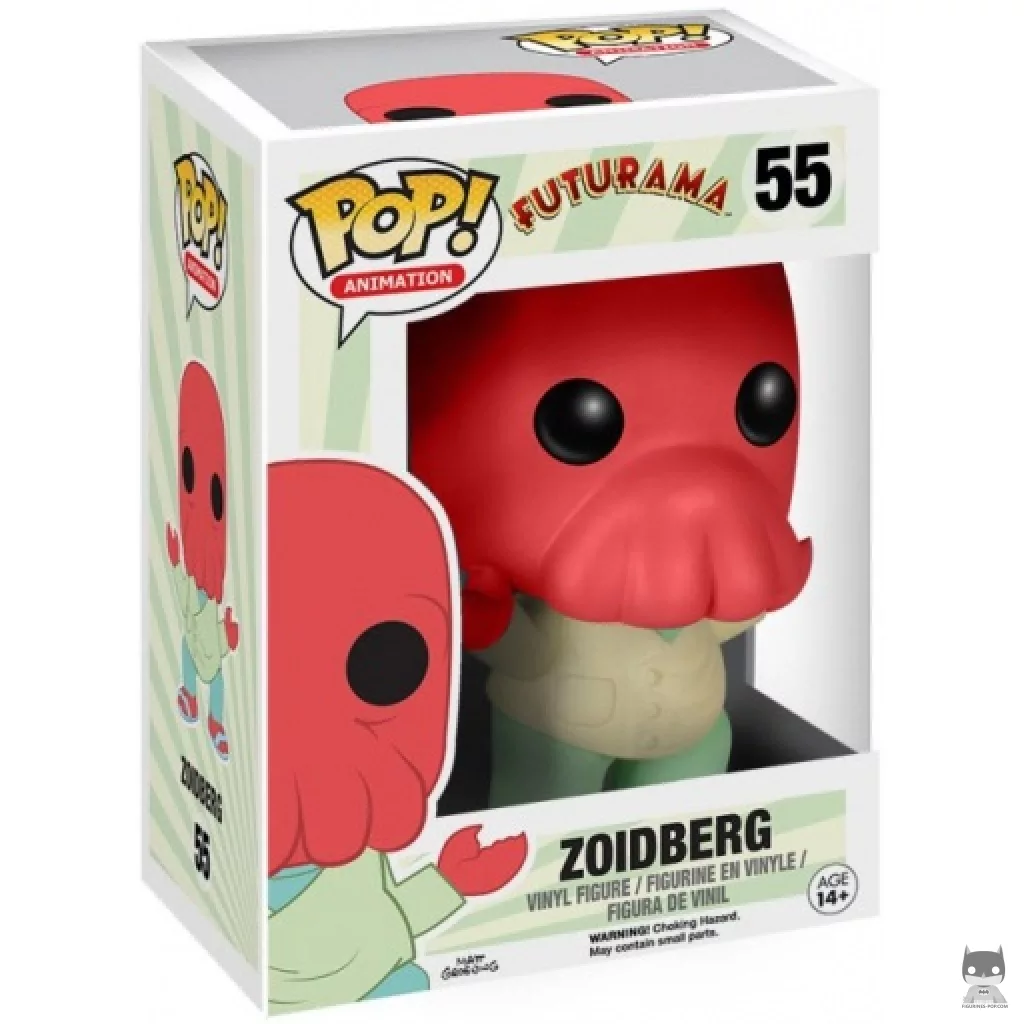 Figurine Funko POP Dr. Zoidberg avec boîte