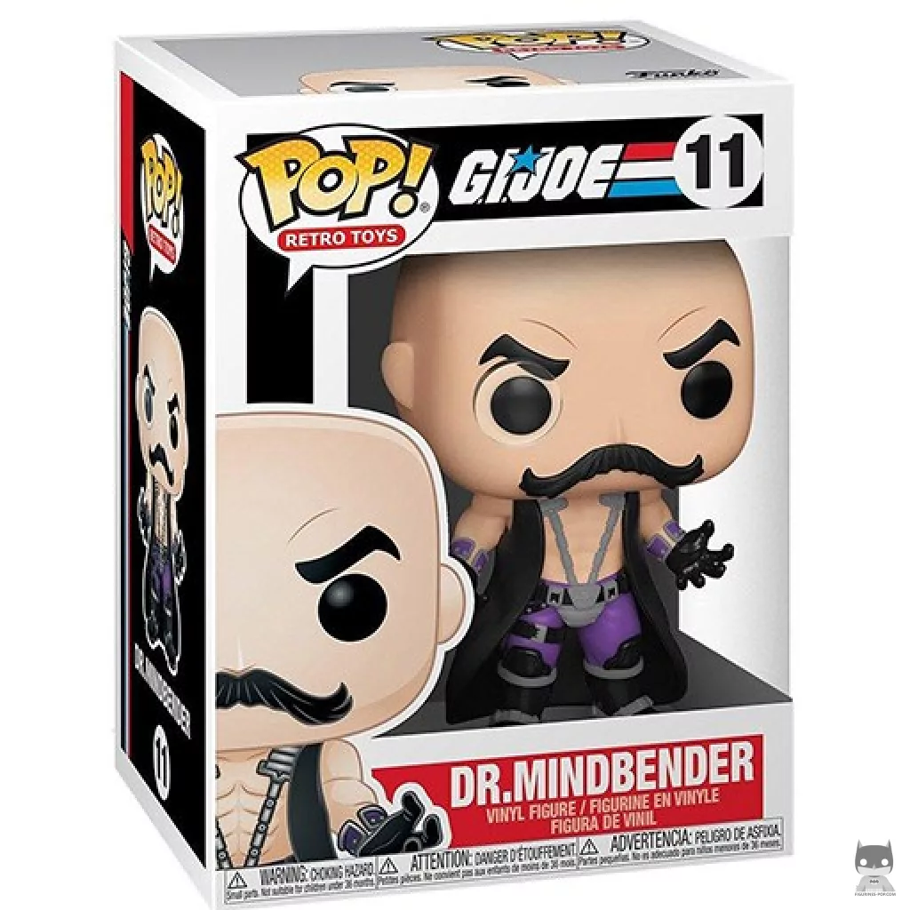 Figurine Funko POP Dr. Mindbender avec boîte