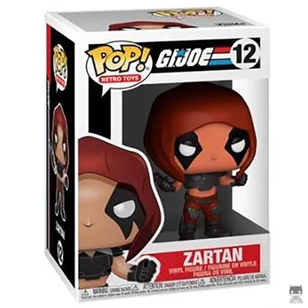 Figurine Funko POP Zartan avec boîte