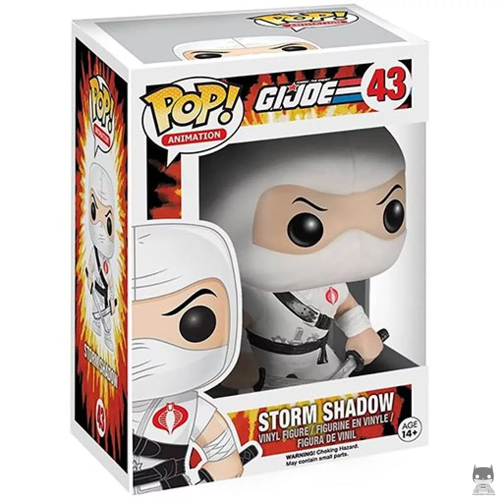 Figurine Funko POP Storm Shadow (Blanc) avec boîte