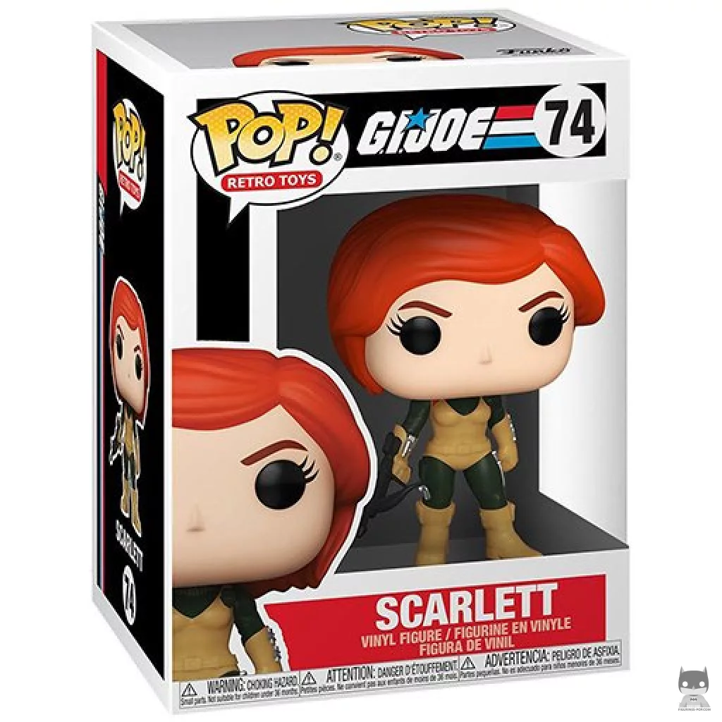 Figurine Funko POP Scarlett avec boîte