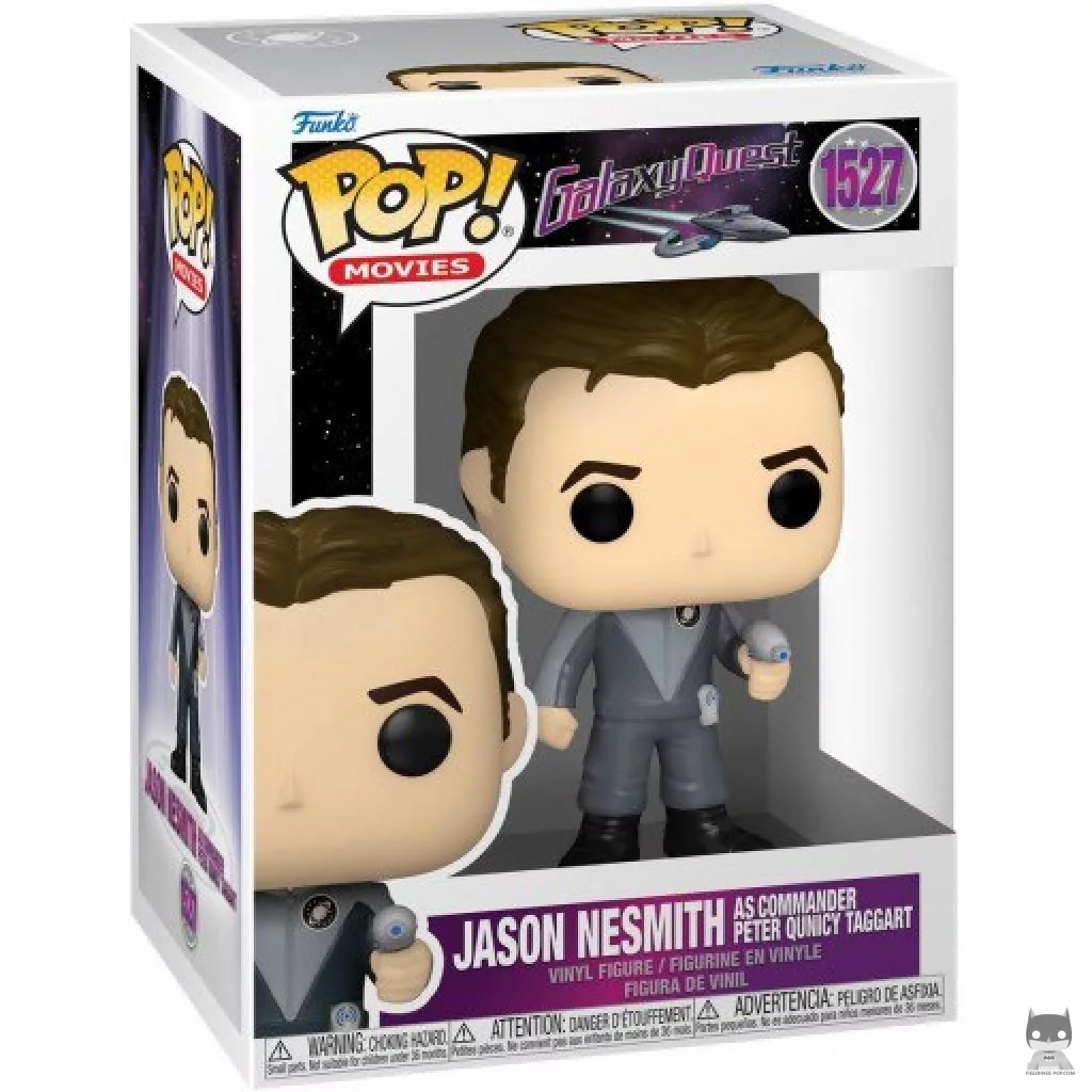 Figurine Funko POP Jason Nesmith en Commandant Peter Qunicy Taggart avec boîte