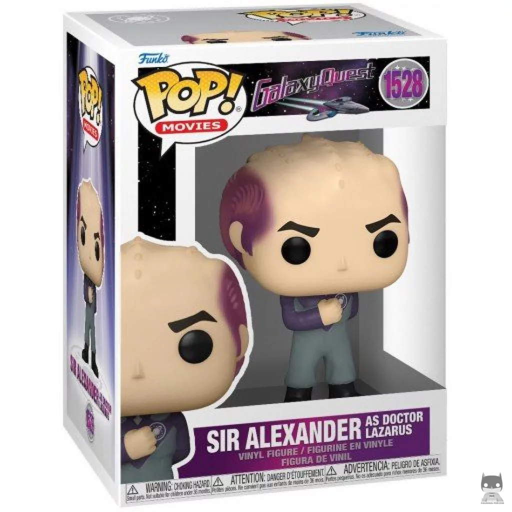 Figurine Funko POP Alexander Dane en Professeur Lazarus avec boîte