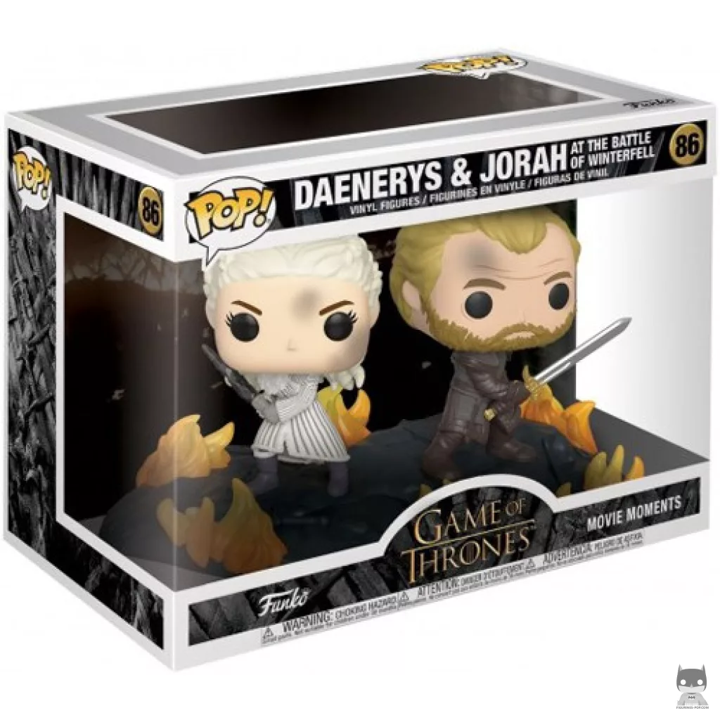 Figurine Funko POP Daenerys & Jorah avec boîte