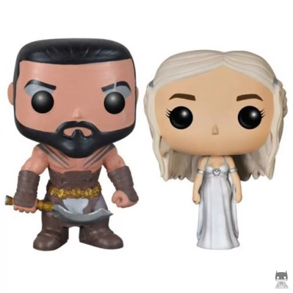 Figurine Funko POP Khal & Khaleesi (Game of Thrones)