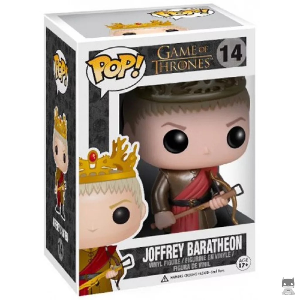 Figurine Funko POP Joffrey Baratheon avec boîte