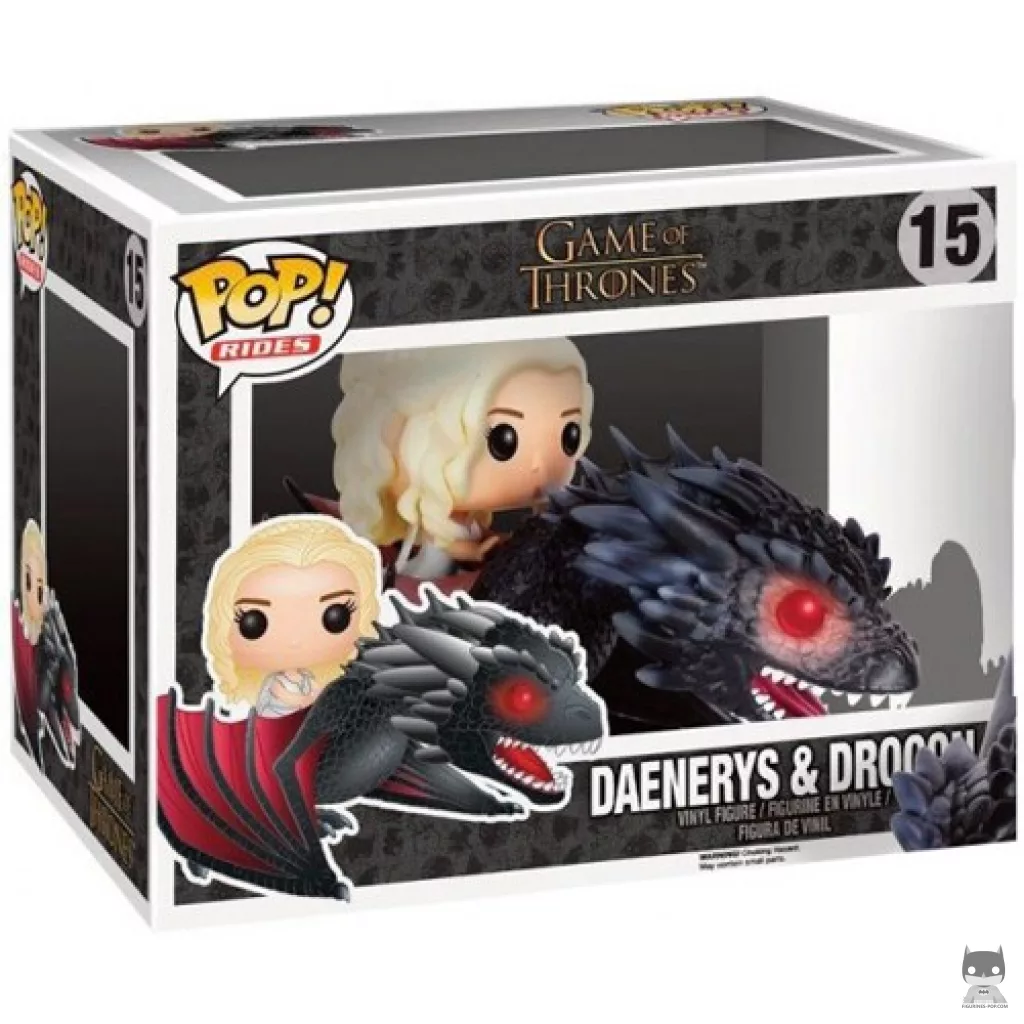 Figurine Funko POP Daenerys Targaryen (avec Drogon) avec boîte