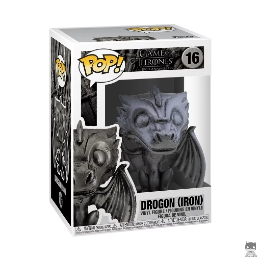 Figurine Funko POP Drogon (Fer) avec boîte