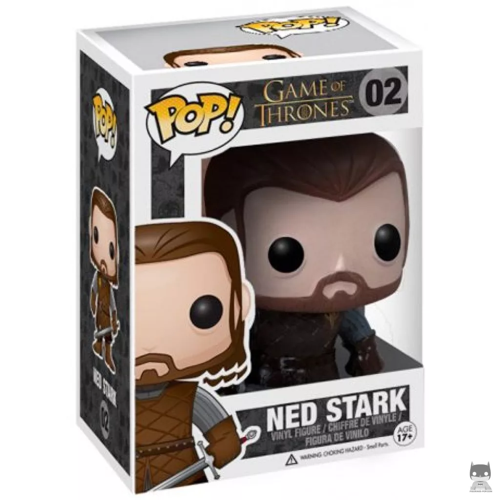 Figurine Funko POP Ned Stark avec boîte